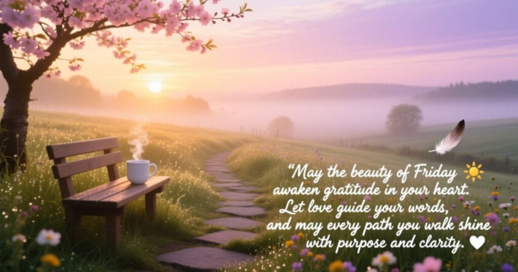 Beautiful Friday Blessings