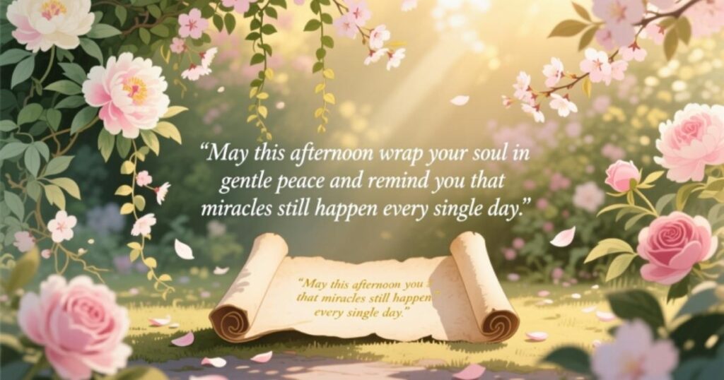 Beautiful Good Afternoon Blessings