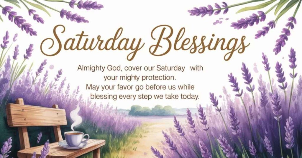Beautiful Saturday Blessings & Morning Prayers
