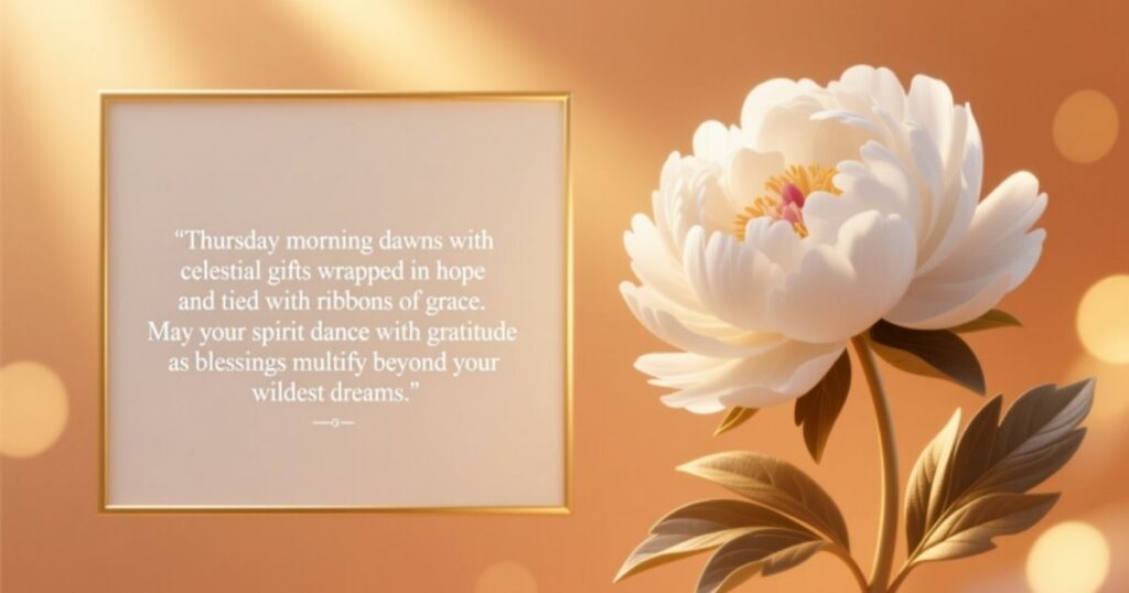 Beautiful Thursday Blessings