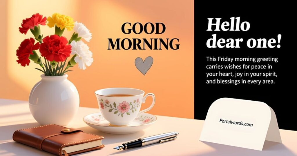 Friday Morning Greetings