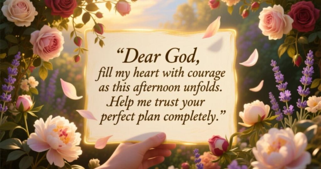 Good Afternoon Prayers For Strength