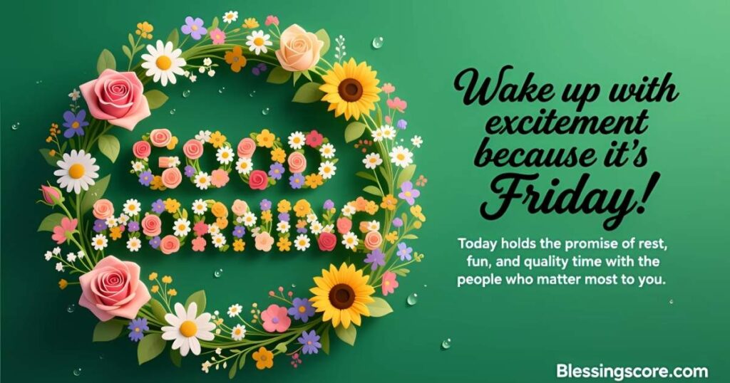 Good Morning And Happy Friday