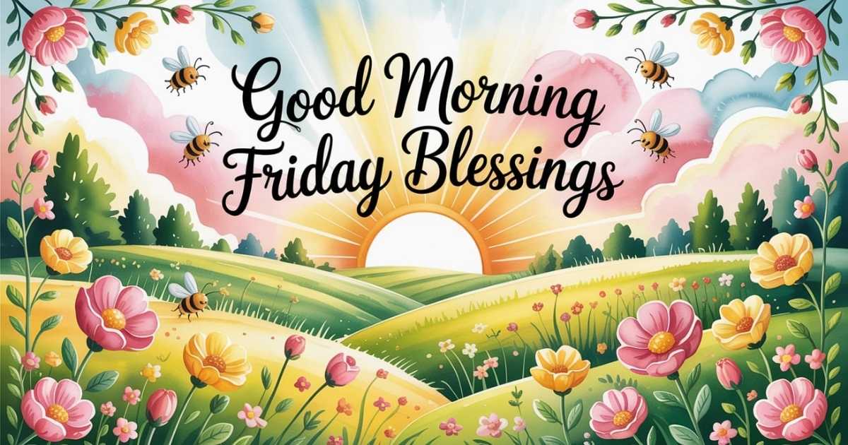 Good Morning Friday Blessings
