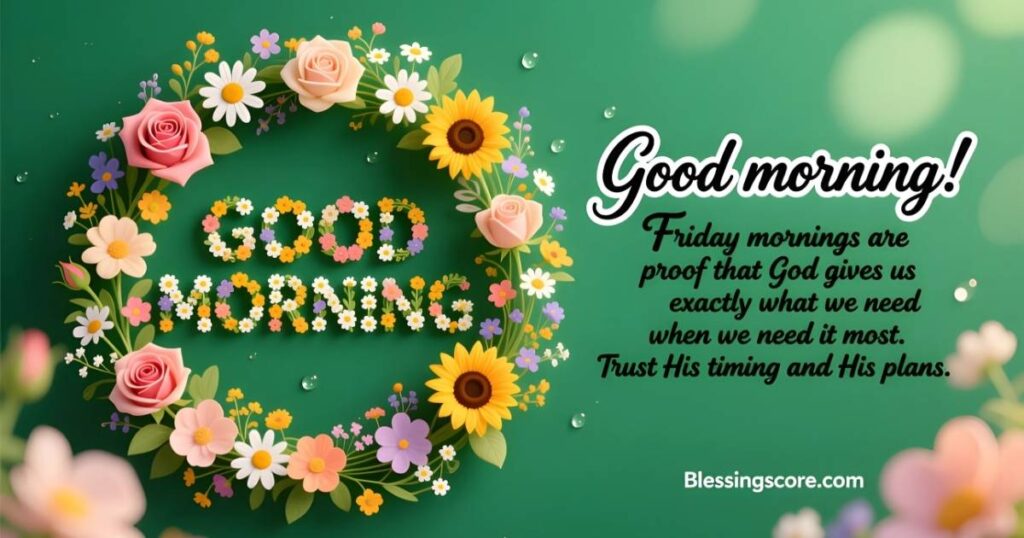 Good Morning Friday Blessings Quotes