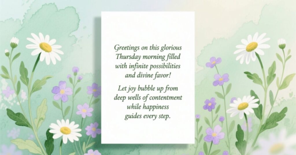 Happy Greetings For Thursday