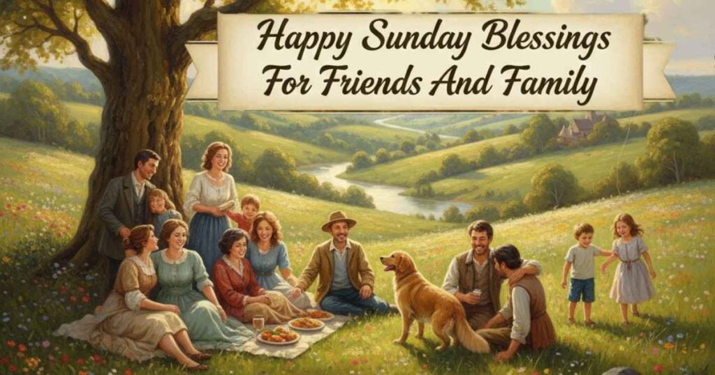 Happy Sunday Blessings For Friends And Family