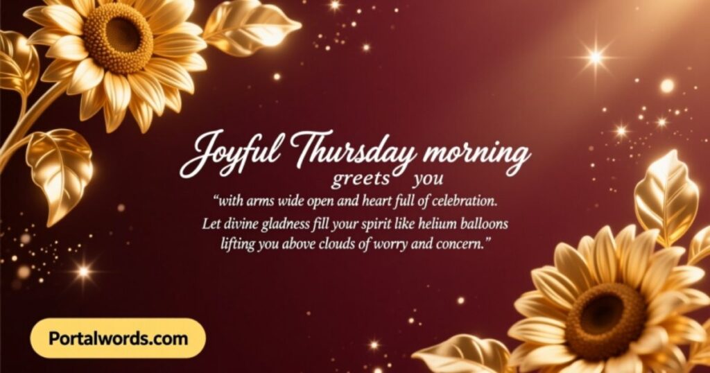 Happy Thursday Blessings For A Joyful Day