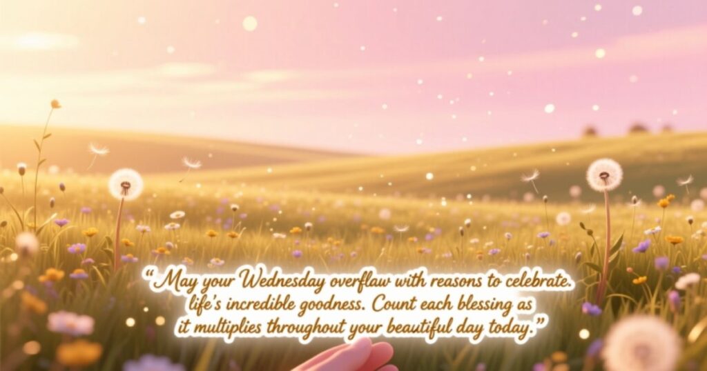 Positive Wednesday Blessings