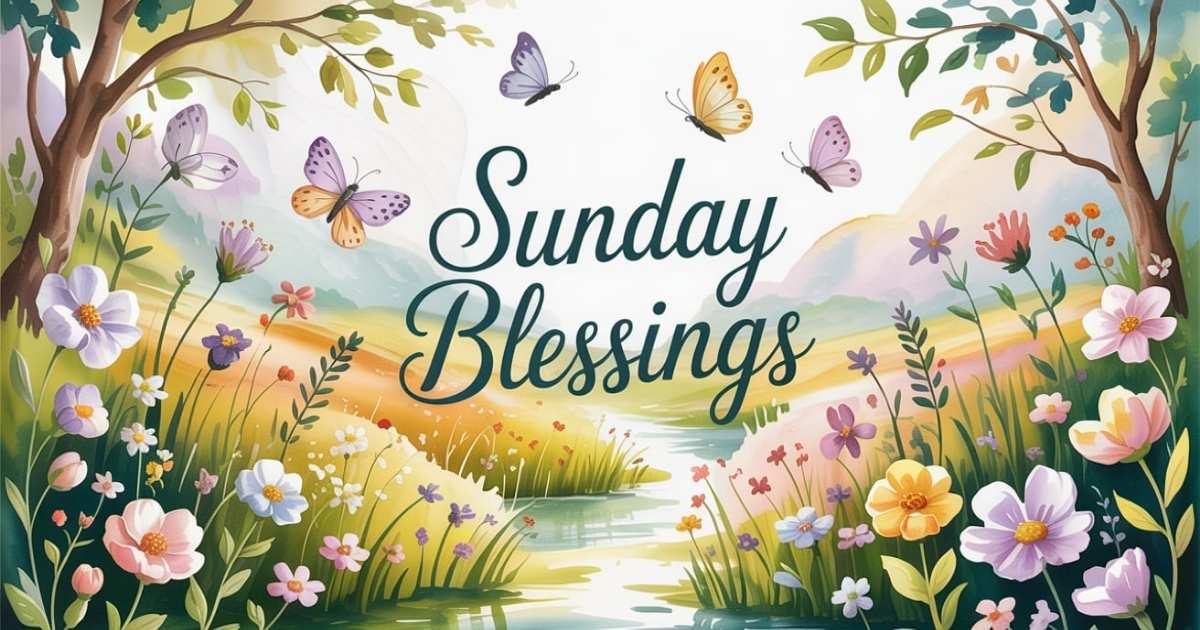 Positive sunday blessings