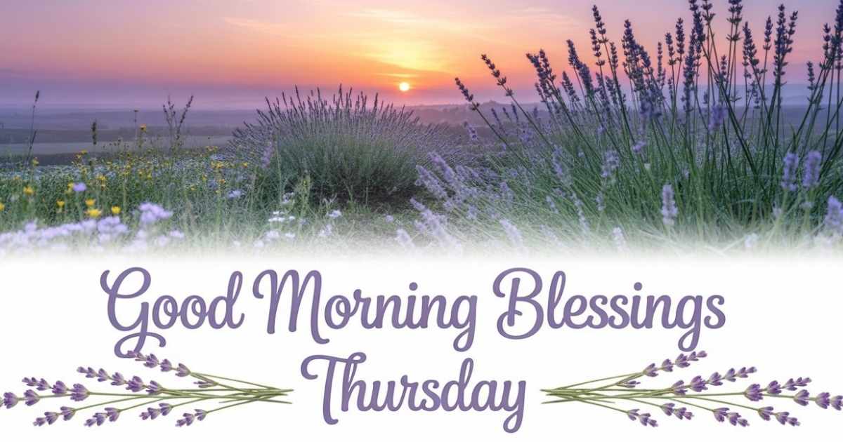 good morning blessings Thursday