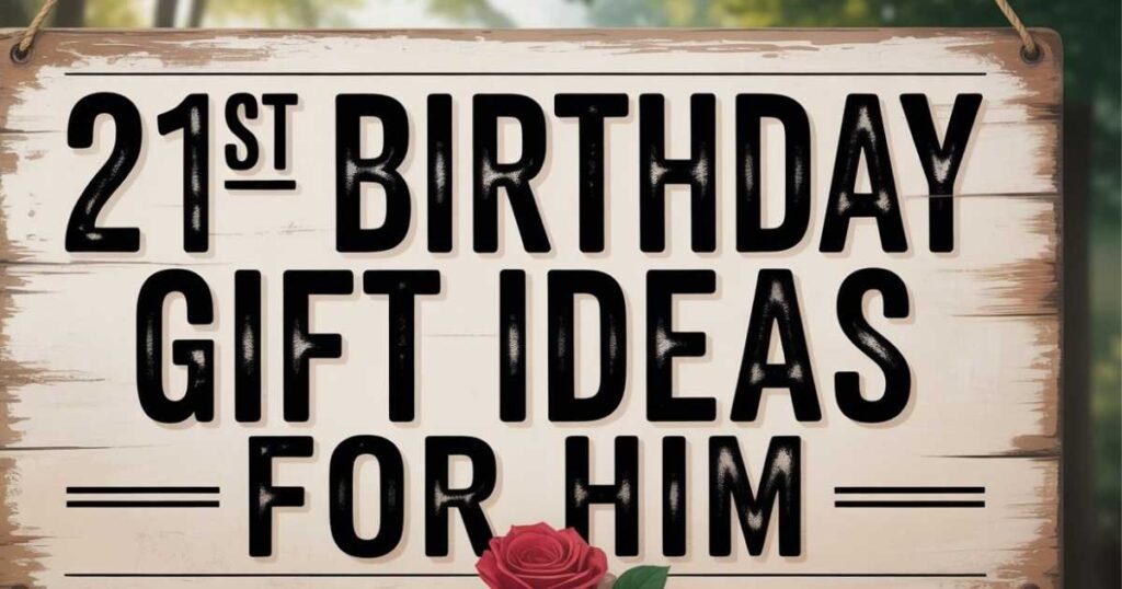 21st Birthday Gift Ideas For Him