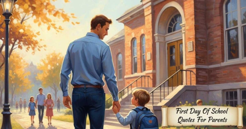 First Day Of School Quotes For Parents