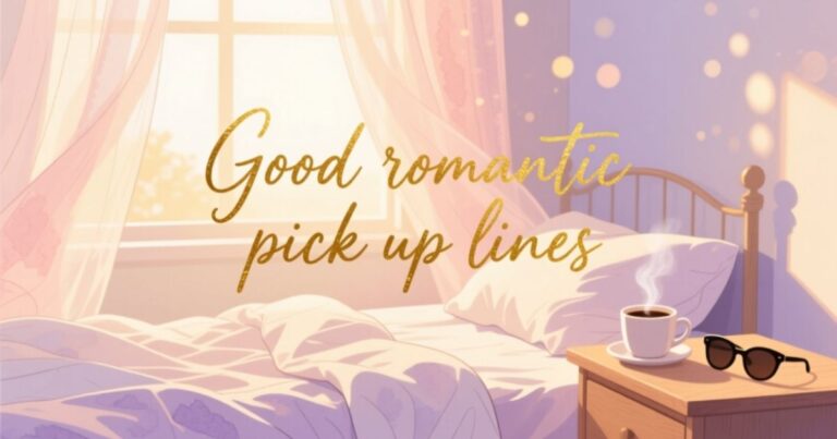Good romantic pick up lines