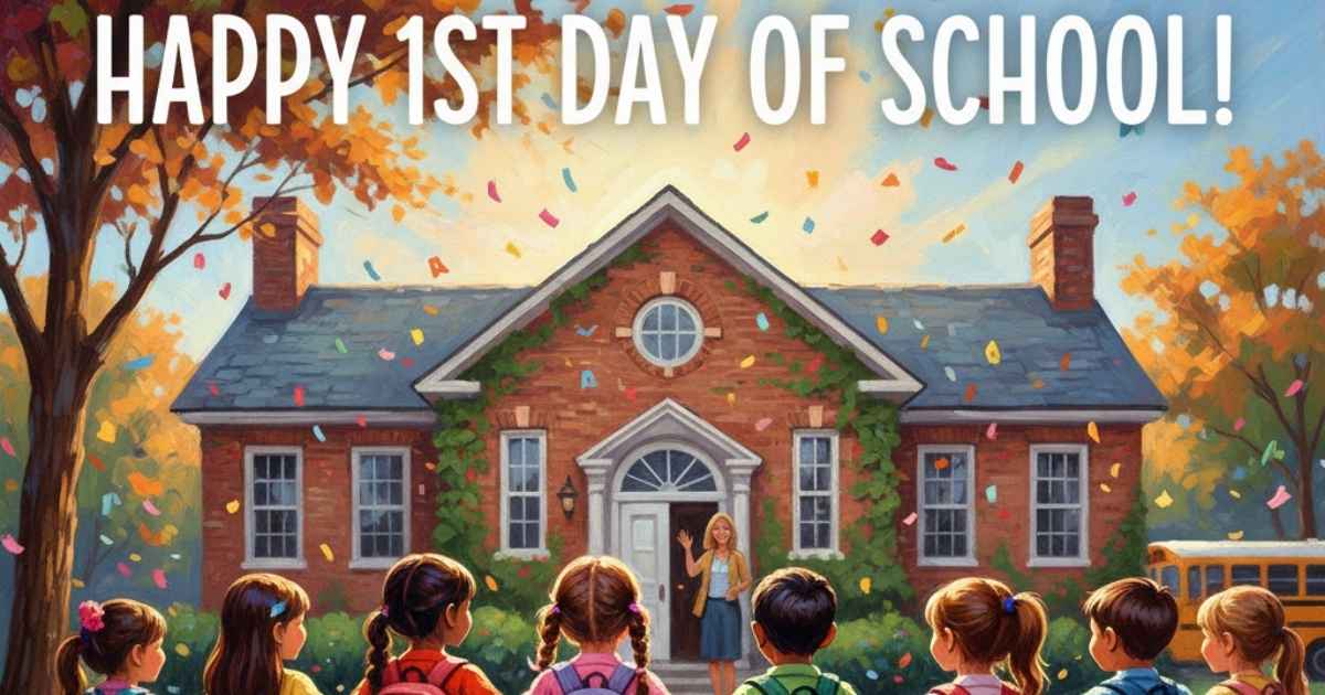 Happy 1st day of school