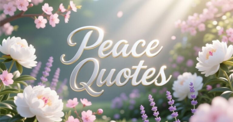 Peaceful Quotes