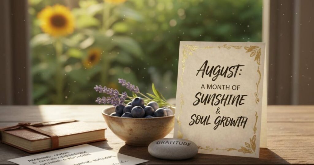 Positive August Quotes For Gratitude & Mindset