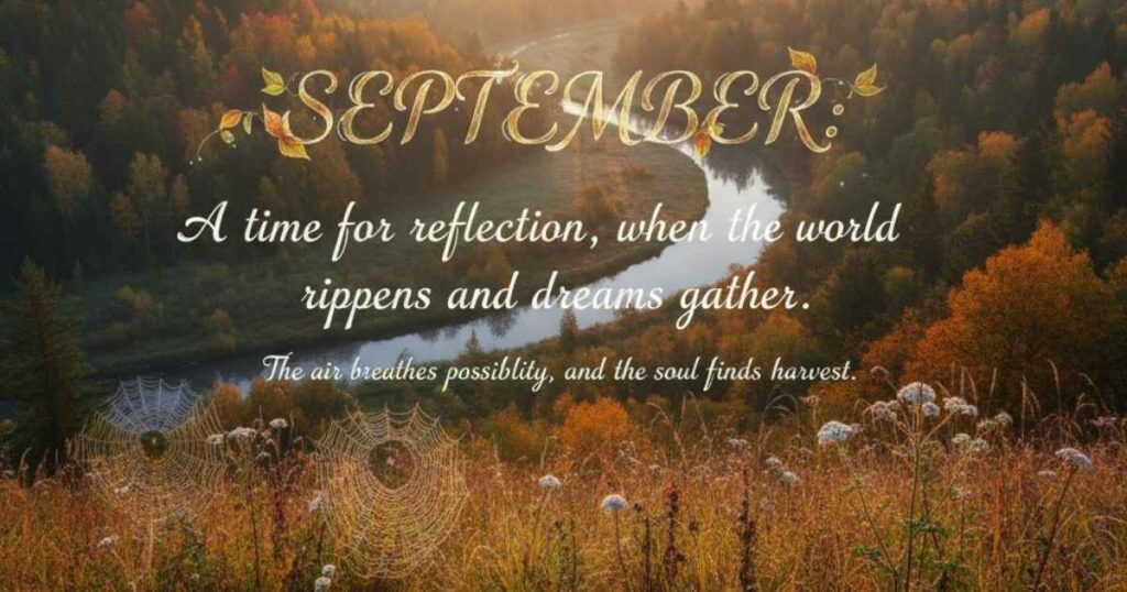 Reflective & Poetic September Quotes