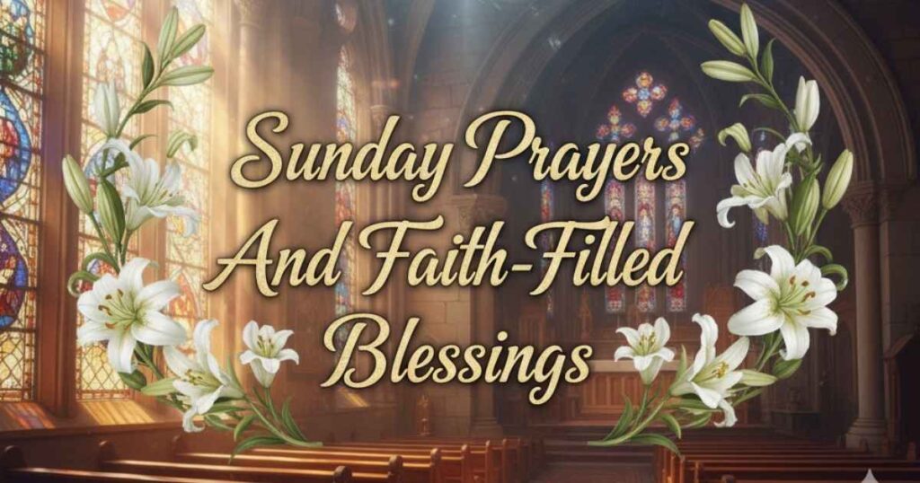 Sunday Prayers And Faith-Filled Blessings