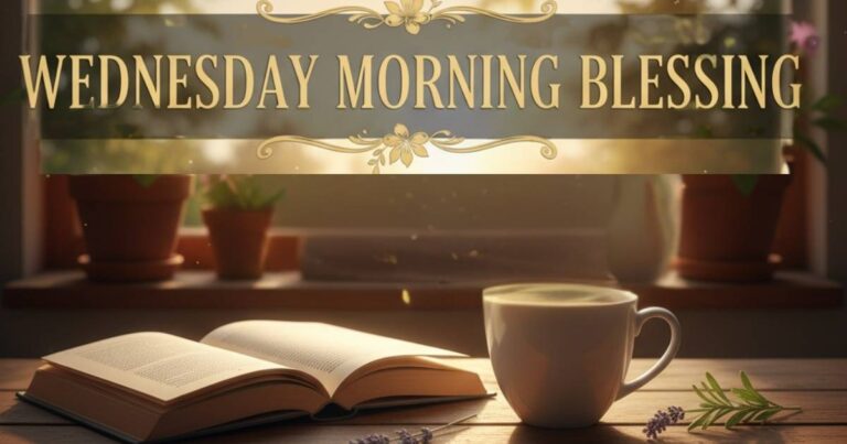 Wednesday morning blessing