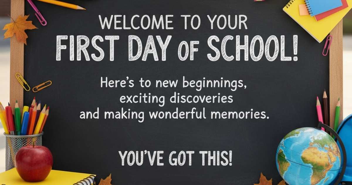 first day of school quotes