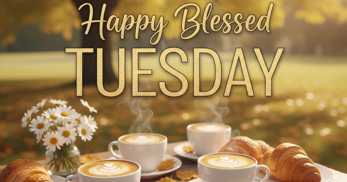 happy blessed Tuesday