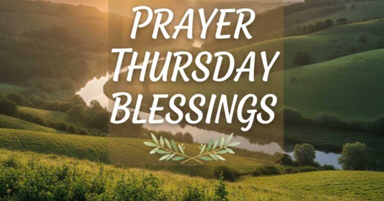 prayer Thursday blessings