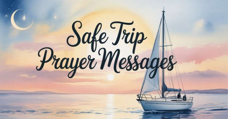 safe trip prayer messages