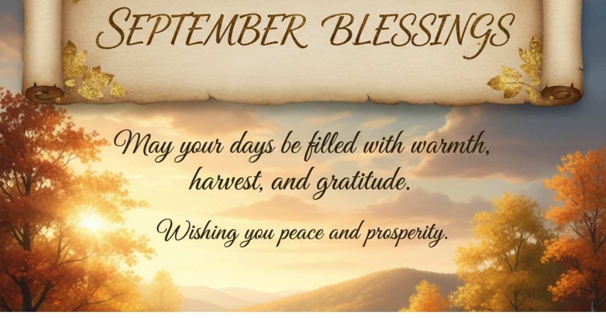 September blessings quotes