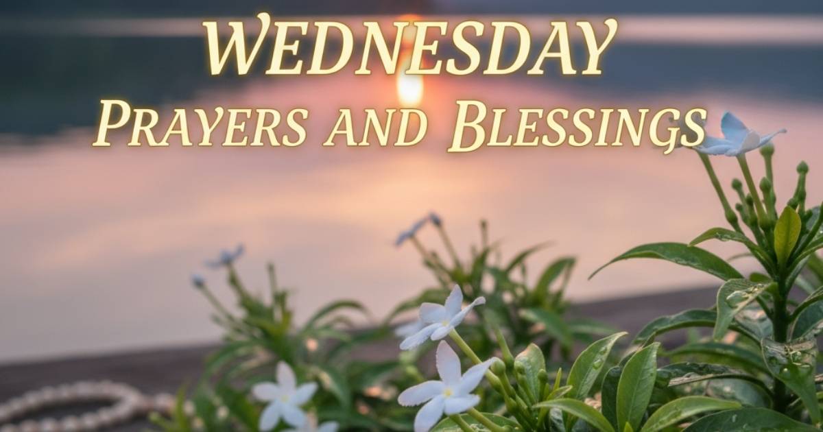 Wednesday prayers and blessings