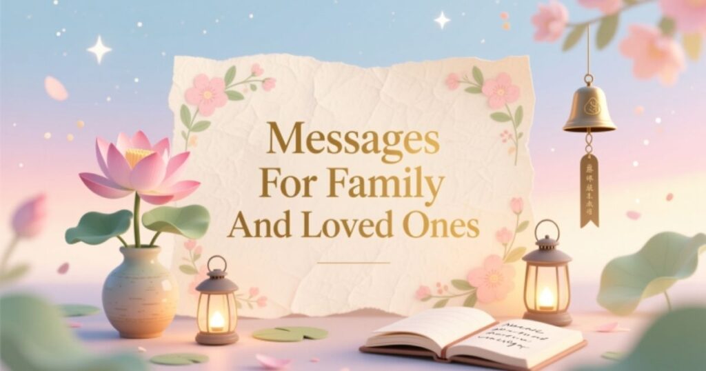 Messages For Family And Loved Ones