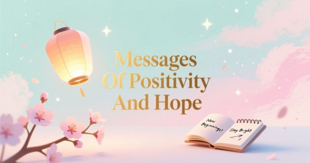 Messages Of Positivity And Hope