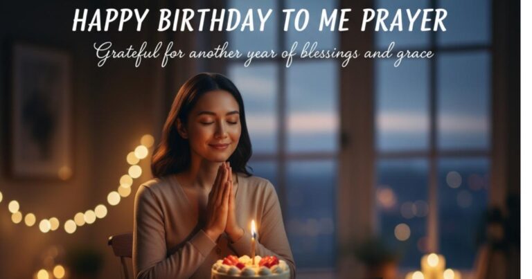 happy birthday to me prayer