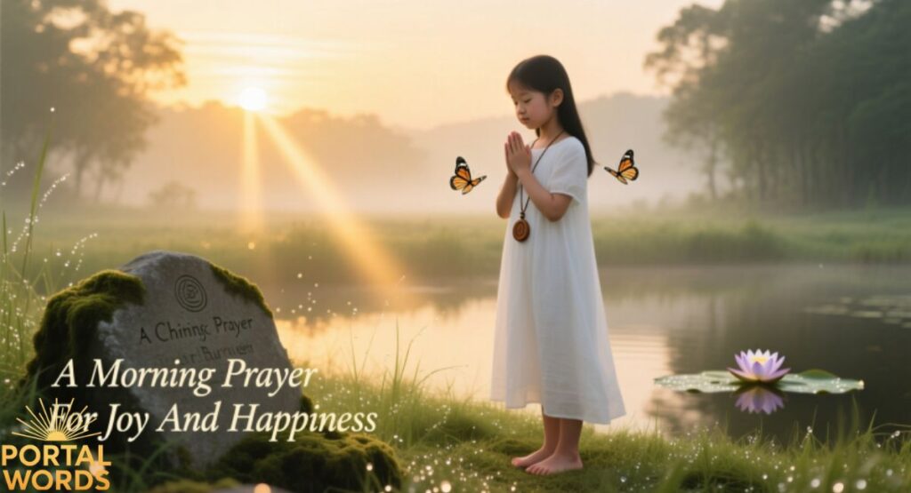 A Morning Prayer For Joy And Happiness