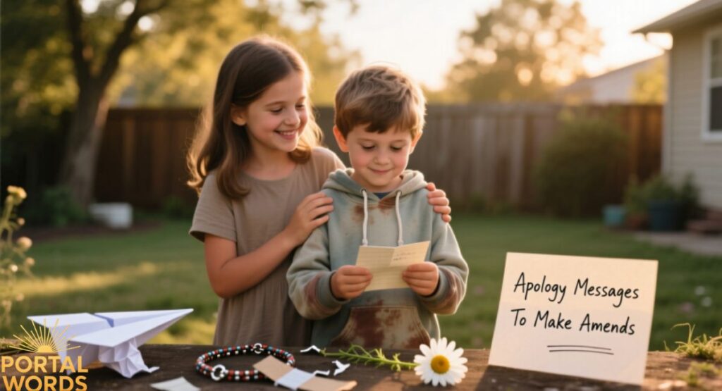 Apology Messages To Make Amends