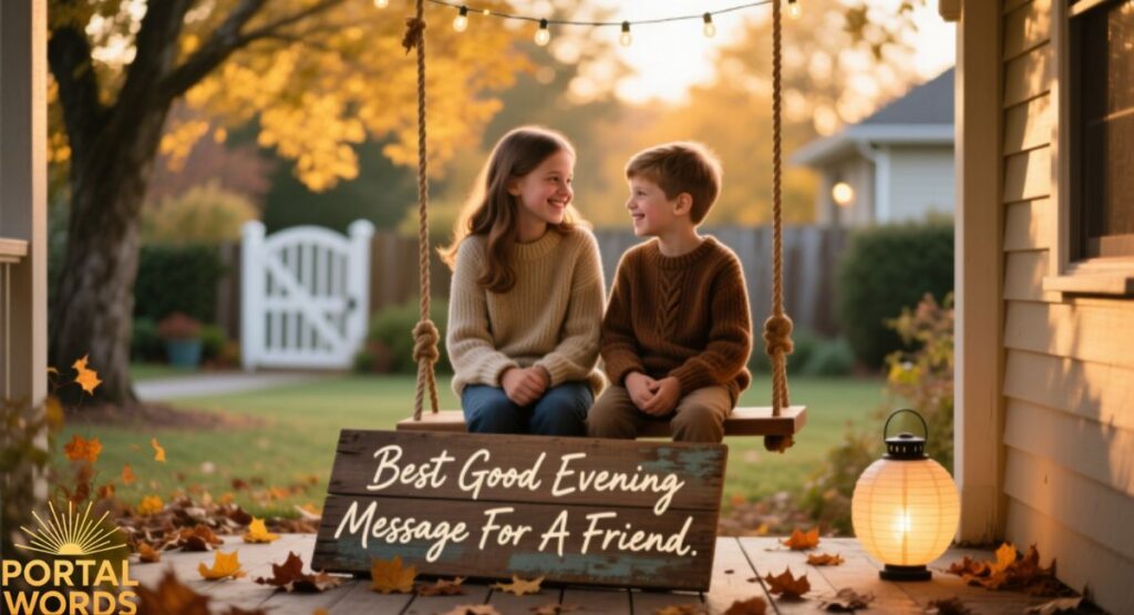 Best Good Evening Message For A Friend