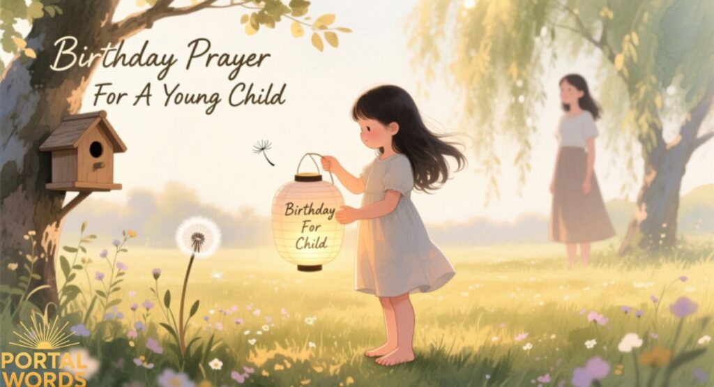 Birthday Prayer For A Young Child