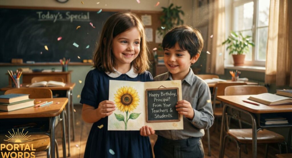 Birthday Wishes From Teachers To Principal
