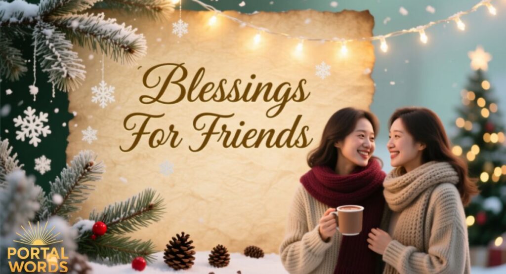 Christmas Blessings For Friends