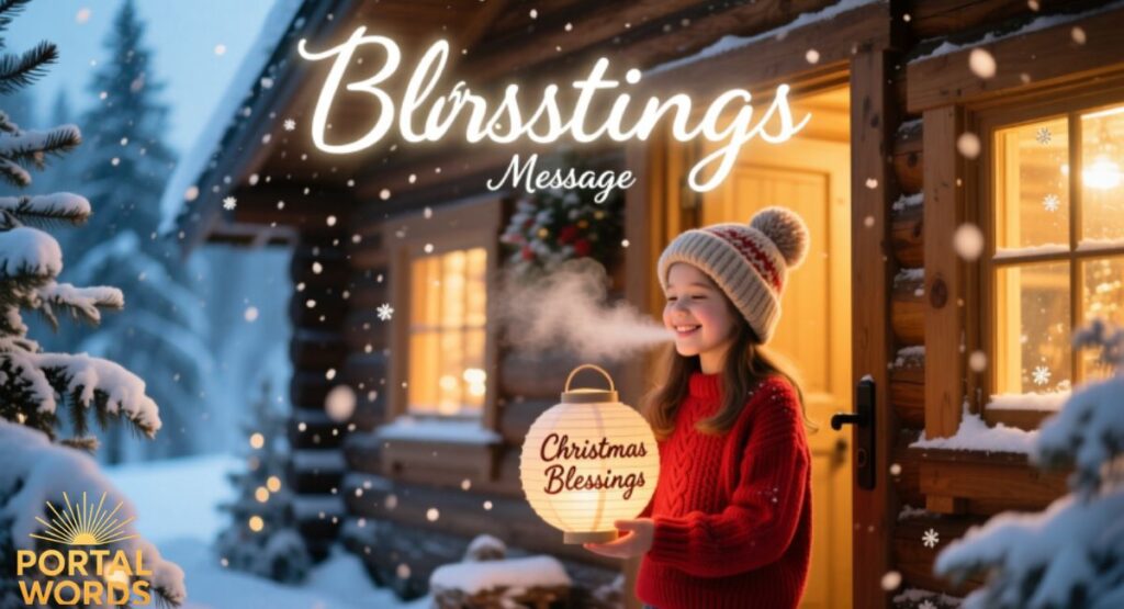 Christmas Blessings Message