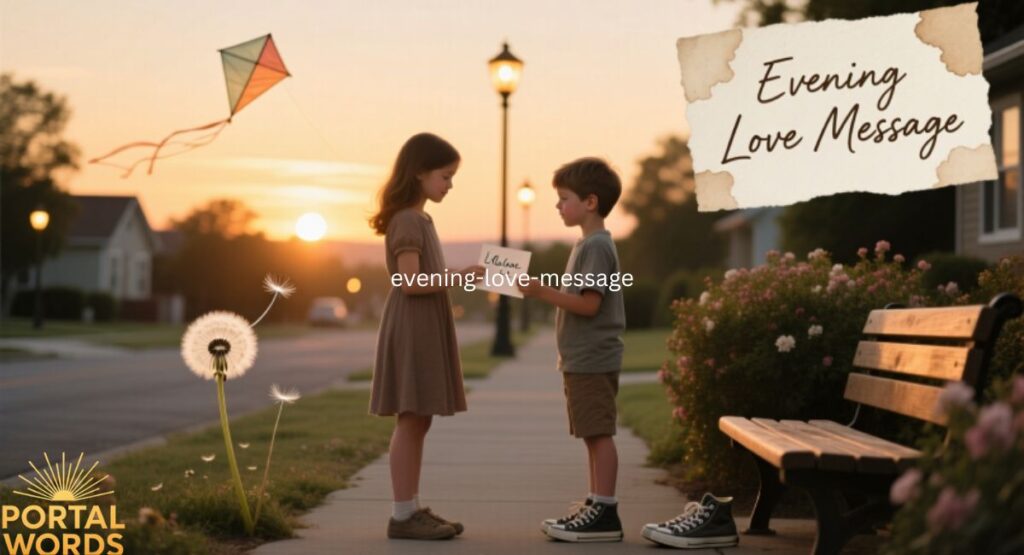 Evening Love Message