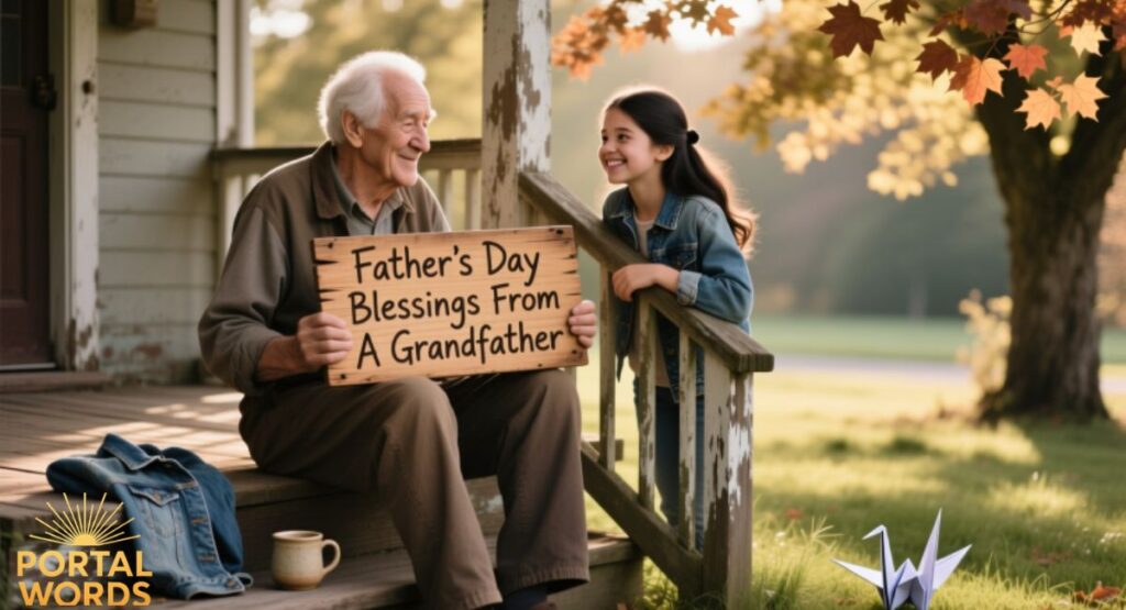 Father's Day Blessings From A Grandfather