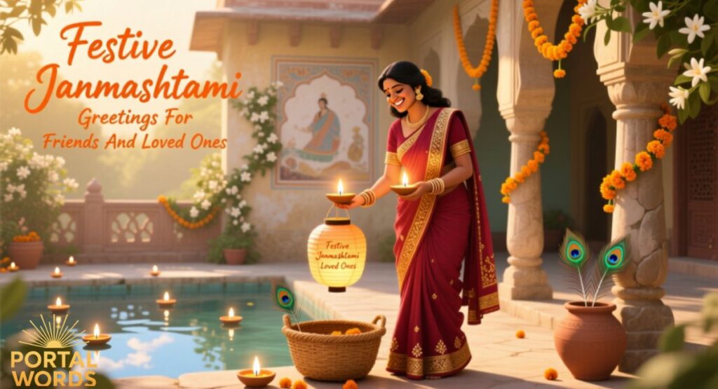 Festive Janmashtami Greetings For Friends And Loved Ones