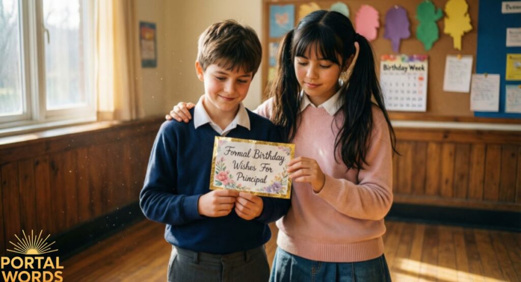 Formal Birthday Wishes For Principal