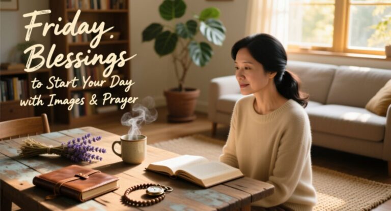 Friday Blessings to Start Your Day with Images & Prayer