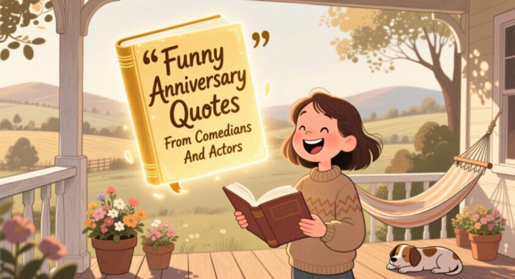 Funny Anniversary Quotes From Comedians And Actors
