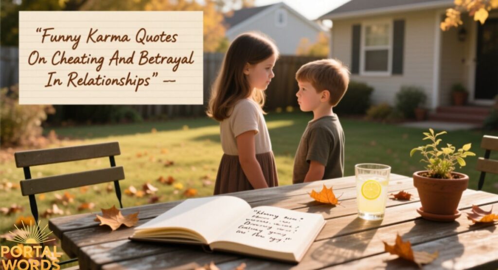 Funny Karma Quotes On Cheating And Betrayal In Relationships
