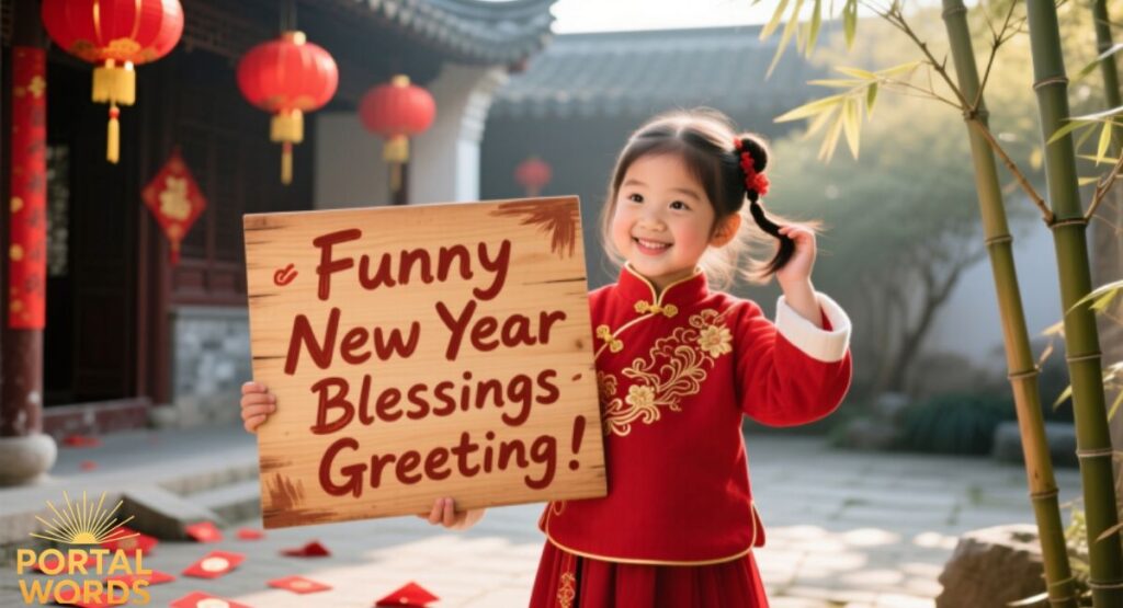 Funny New Year Blessings Greeting