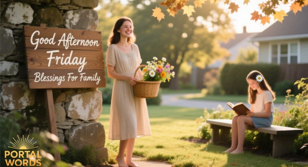 Good Afternoon Friday Blessings For Family