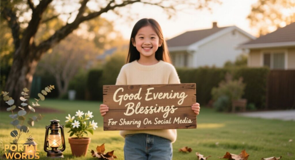 Good Evening Blessings For Sharing On Social Media
